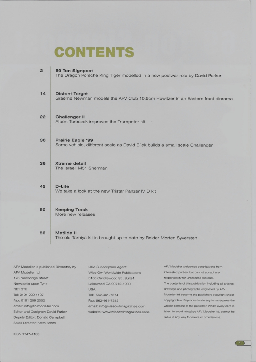 AFV Modeller-023 (2005 07-08)